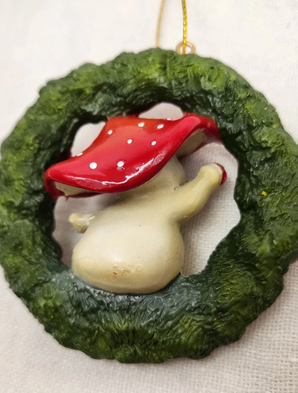 kurt adler Merry Little mushroom Christmas Ornament